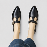 Maria | Ortopedyczne buty Mary Jane z paskiem