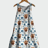 Lilianna | Sukienka w krowie łaty