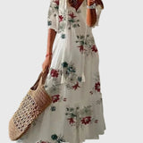 Eleonora | Letnia sukienka maxi w stylu boho