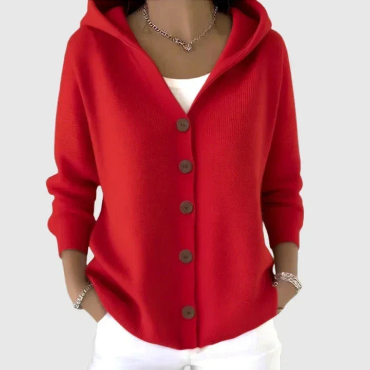 Iga | Sweter rozpinany na guziki