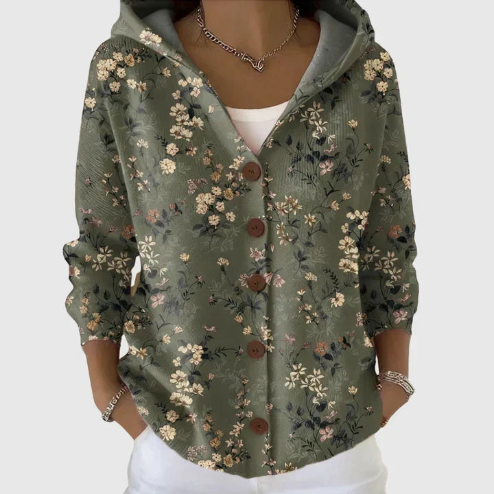 Aurelia | Sweter rozpinany na guziki