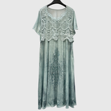 Flora | Elegancka sukienka midi w kwiaty