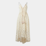 Milena | Koronkowa sukienka midi boho