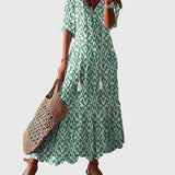 Eleonora | Letnia sukienka maxi w stylu boho