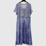 Flora | Elegancka sukienka midi w kwiaty