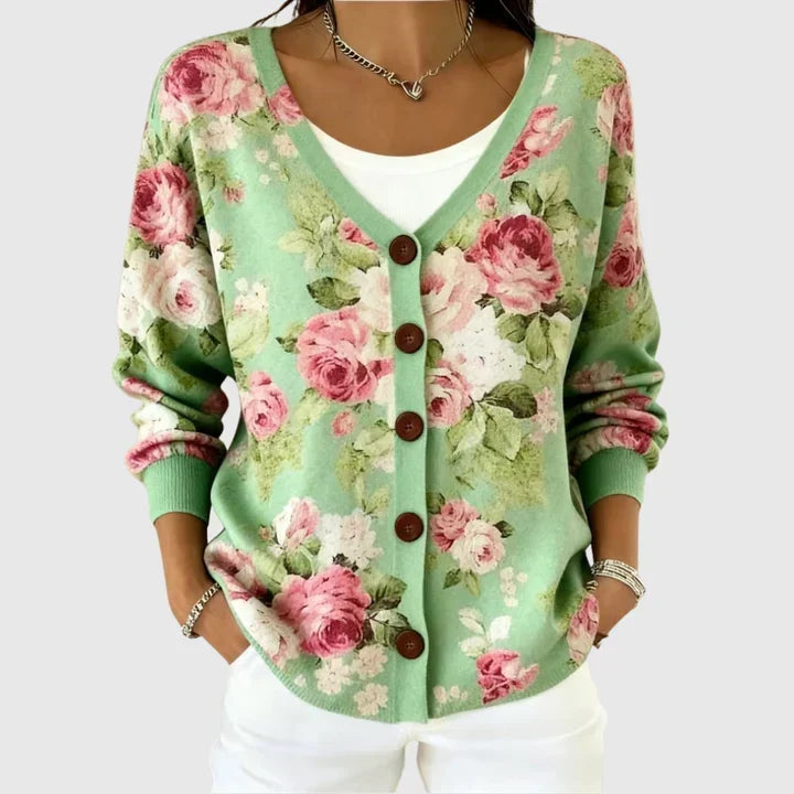 Stella | Sweter rozpinany na guziki