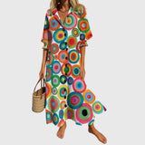Teodora | Sukienka boho z koronkowymi detalami
