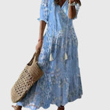 Eleonora | Letnia sukienka maxi w stylu boho