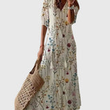 Eleonora | Letnia sukienka maxi w stylu boho