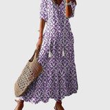Eleonora | Letnia sukienka maxi w stylu boho