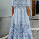 Flora | Elegancka sukienka midi w kwiaty