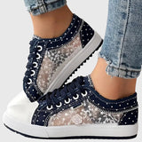 Ludmiła | Ortopedyczne sneakersy w odcieniach niebieskiego