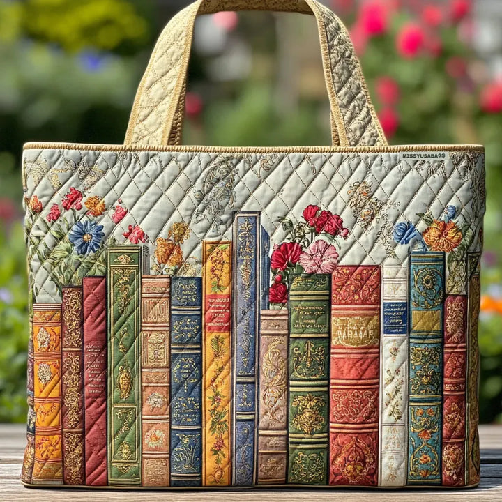 Torba z motywem zaczarowanej biblioteki