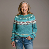 Rozalia | Sweter islandzki w stylu vintage