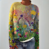 Wioletta | Sweter islandzki w stylu vintage