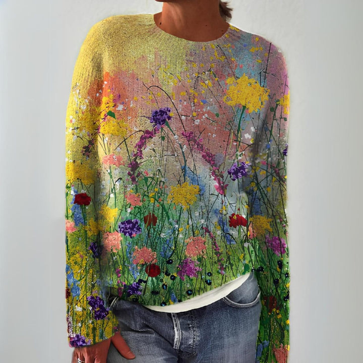 Wioletta | Sweter islandzki w stylu vintage