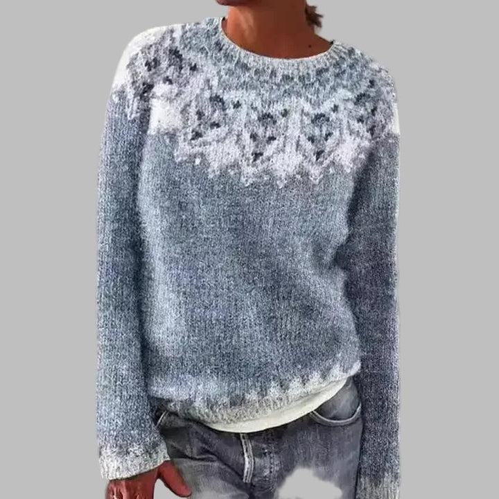 Justyna | Sweter islandzki w stylu vintage