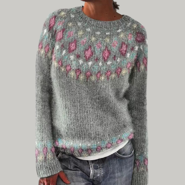 Kinga | Sweter islandzki w stylu vintage