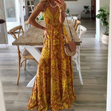 Ewa | Warstwowa sukienka maxi boho