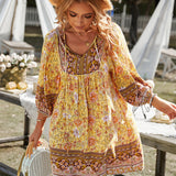 Nina | Sukienka tunika w stylu boho