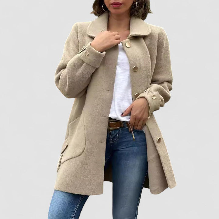 Hanna | Klasyczny płaszcz oversize