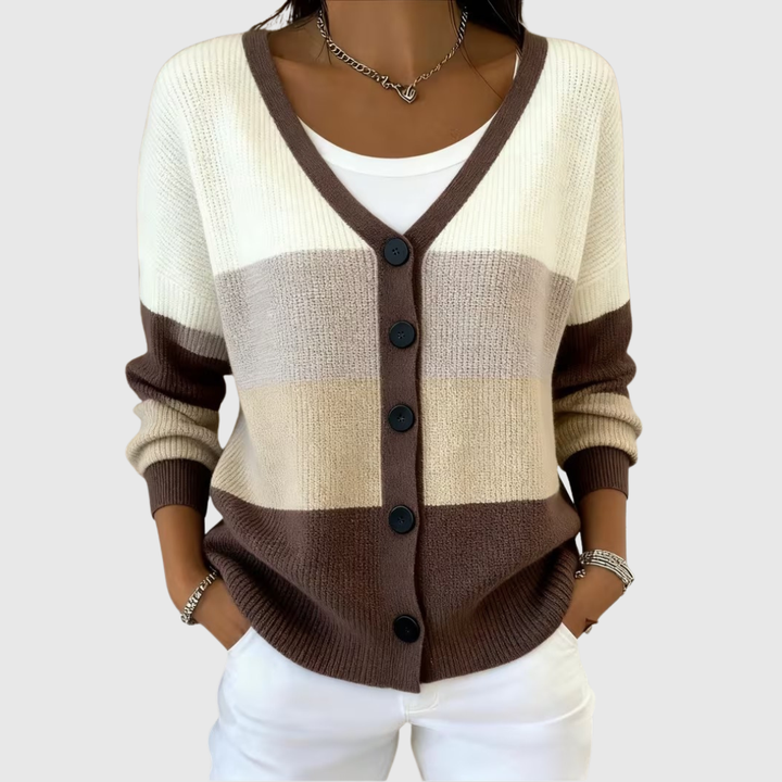Adrianna | Sweter rozpinany na guziki