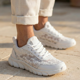 Marlena | Białe wygodne sneakersy