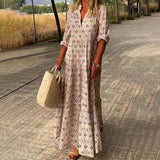 Weronika | Lekka sukienka maxi boho