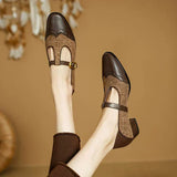 Zenobia | Buty vintage z klamrą