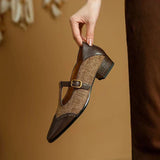 Zenobia | Buty vintage z klamrą