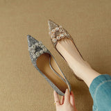 Oliwia | Lśniące buty na obcasie