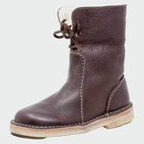 Wanessa | Wodoodporne buty ocieplane wełną