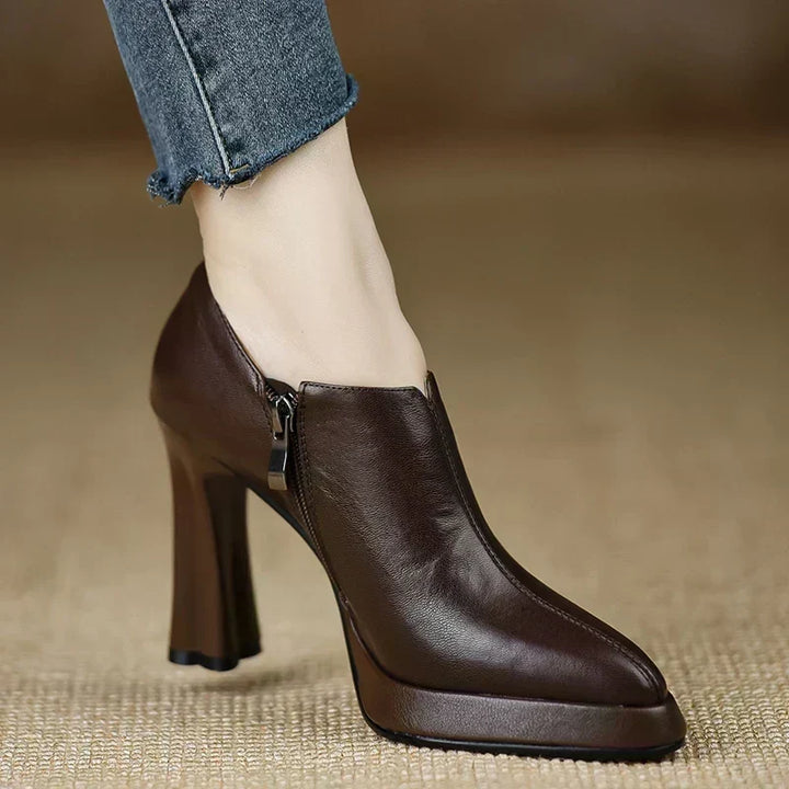 Apolonia | Stylowe buty na średnim obcasie