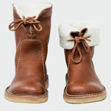 Wanessa | Wodoodporne buty ocieplane wełną