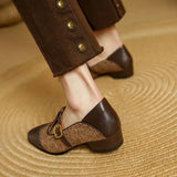 Zenobia | Buty vintage z klamrą