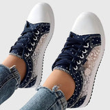 Ludmiła | Ortopedyczne sneakersy w odcieniach niebieskiego