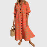 Teodora | Sukienka boho z koronkowymi detalami