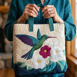 Kwiatowa torba z kolibrami