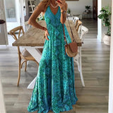 Ewa | Warstwowa sukienka maxi boho